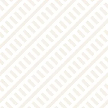 Interlacing Parallel Stripes. Vector Seamless Subtle Monochrome Pattern. Stock Illustration
