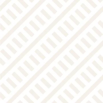 Interlacing Parallel Stripes. Vector Seamless Subtle Monochrome Pattern. Illustrazione stock