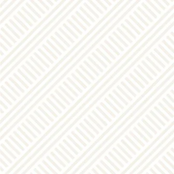 Interlacing Parallel Stripes. Vector Seamless Subtle Monochrome Pattern. Illustrazione stock