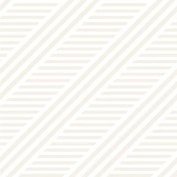 Interlacing Parallel Stripes. Vector Seamless Subtle Monochrome Pattern. Stock Illustration