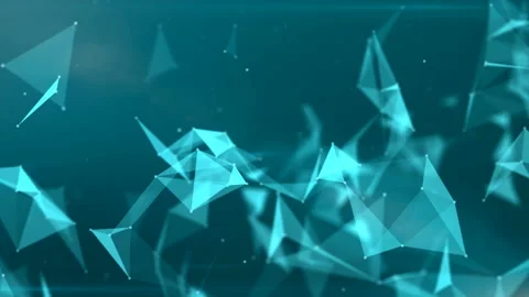 Interlacing of triangular planes. Stock Footage 105800478