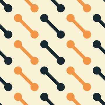 Interlock seamless pattern Stock Illustration