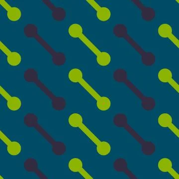 Interlock seamless pattern Stock Illustration