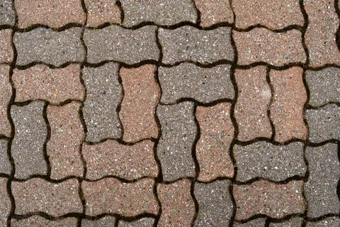 Interlocked Stone Closeup Stock Photos