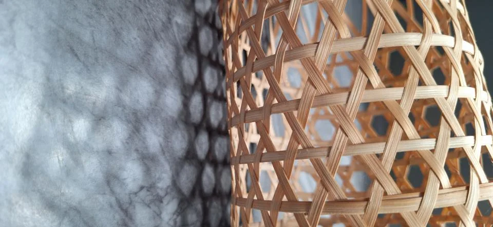 Interlocking Bamboo Pattern . Stock Photos