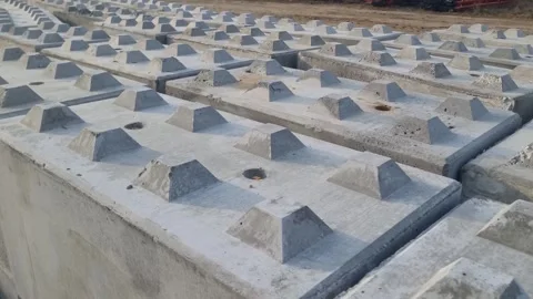 Interlocking Blocks for Construction Vídeo Stock 304004771