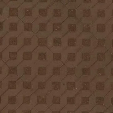 Interlocking Brown Concrete Paving Texture Stock Photos