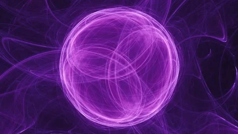 Interlocking Celtic knot pattern fractal nucleus cell spinning and Stock Footage 142343380