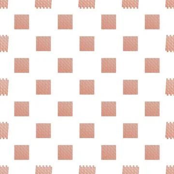 Interlocking paver brick seamless repeating pattern background 스톡 일러스트