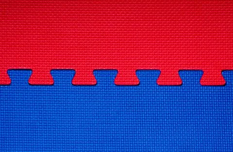 Interlocking puzzle Stock Photos