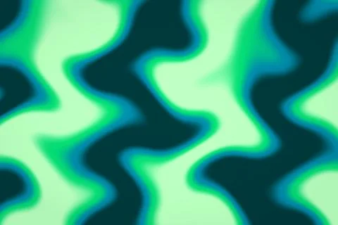 Interlocking soft-edged shapes form an organic abstract pattern in mint gre.. Stock Illustration