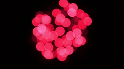 Intermittent  blurred  lights. Stock Footage 99877638