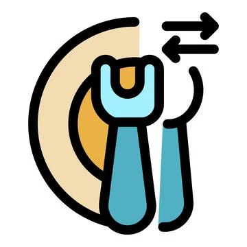 Intermittent fasting with empty plate, fork, and knife Illustrazione stock