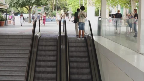 Intermodal train bus station in Palma de Mallorca 스톡 동영상 250529251