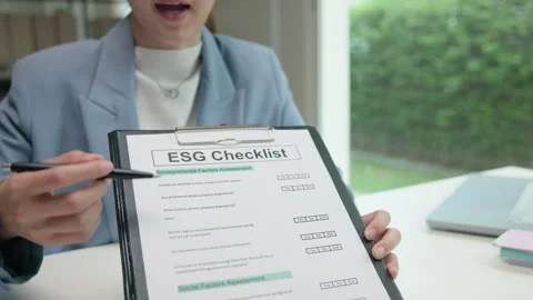 Internal audit ESG checklist supplier evaluation assessment in procurement .. Vidéo 309349371