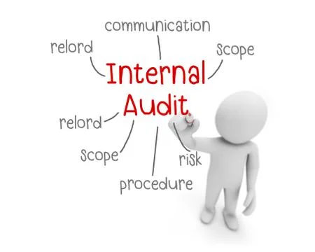 Internal audit 库存插图