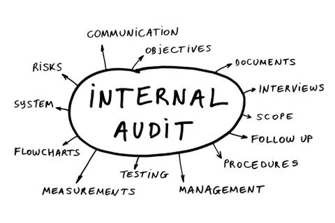 Internal audit 스톡 일러스트