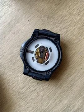 Internal components of watches Stock Photos