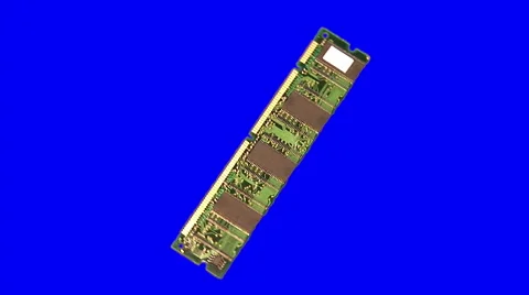 Internal computer device 03 (RAM) Stock Footage 44445632