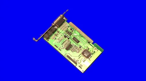 Internal computer device 05 Stock Footage 44884418