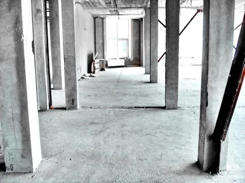 Internal Construction Structures Foto stock