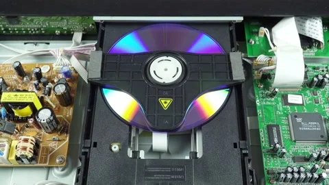 Internal Device of the Compact Disc Drive. Stock Footage 239241555