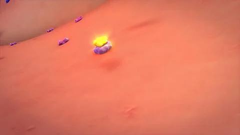 The internal functioning of the blood vasculature in the brain 스톡 일러스트