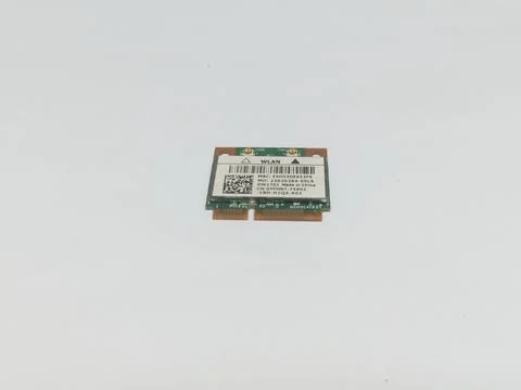 Internal Laptop Wi-Fi Module Card Electronic Hardware Component Stock Photos