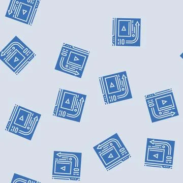 Internal linking seo glyph seamless pattern イラスト素材