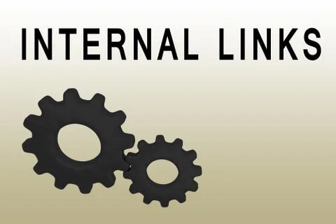 INTERNAL LINKS concept Ilustración de archivo
