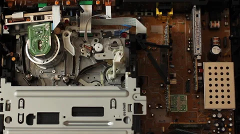 The Internal Mechanism VCR 2 Stock Footage 58778219