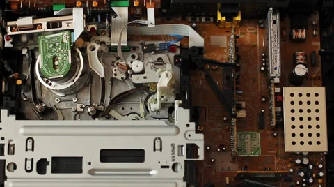 The Internal Mechanism VCR Stock-Footage 43816875