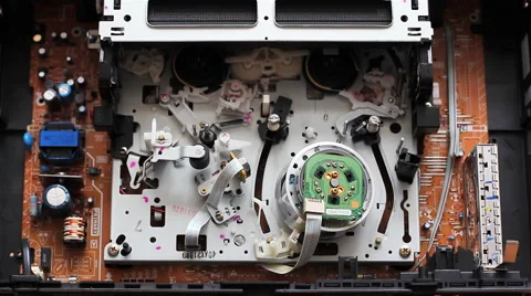 The internal mechanism VCR Video stock 58891039