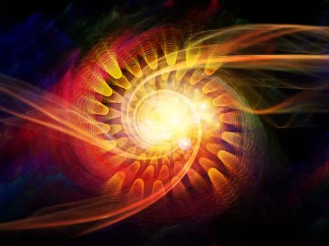 Internal Motion Background 스톡 일러스트
