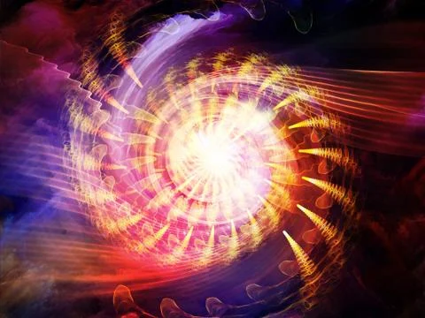 Internal Motion Energy Stock Illustration