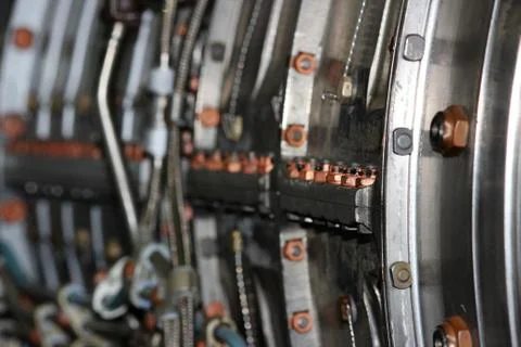 The internal structure of the aircraft engine, army aviation, military aircra Free Stock Photos