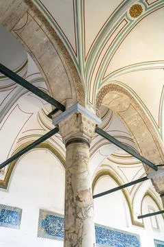Internal wall of topkapi in Istanbul Foto stock