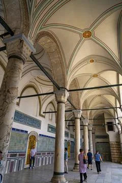 Internal wall of topkapi in Istanbul Stock Photos
