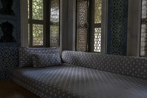 Internal wall of topkapi in Istanbul Stock Photos