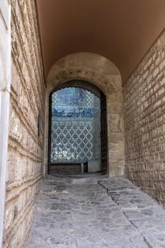 Internal wall of topkapi in Istanbul Stock Photos