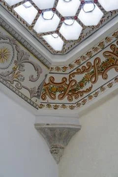 Internal wall of topkapi in Istanbul Stock Photos