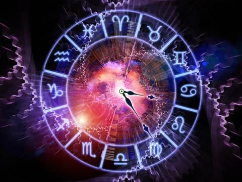 Internals of Zodiac Stock Illustration