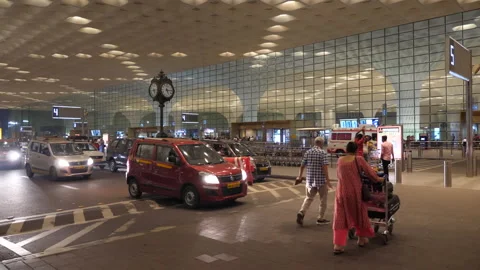 International Airport at Mumbai, Stock Footage 171142453