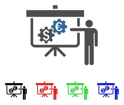 International Banking Project Vector Icon イラスト素材