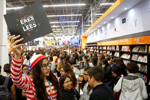 International Book Fair of Guadalajara, Mexico - 29 Nov 2018 Stock Photos