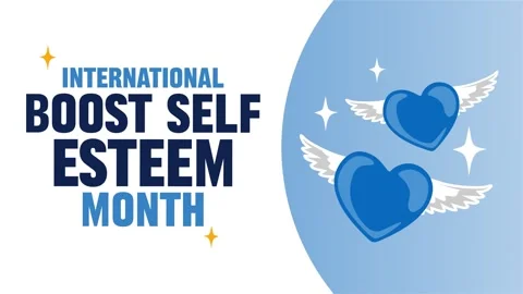 International Boost Self-Esteem Month Stock Footage 339050914