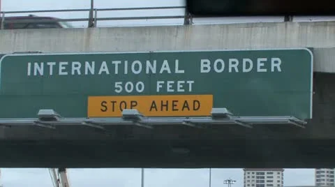 International Border in Tijuana Vidéo 12390152