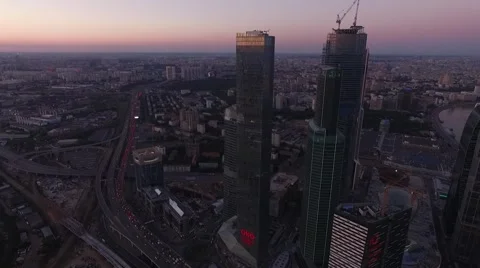 International Business Center 動画素材 59763418