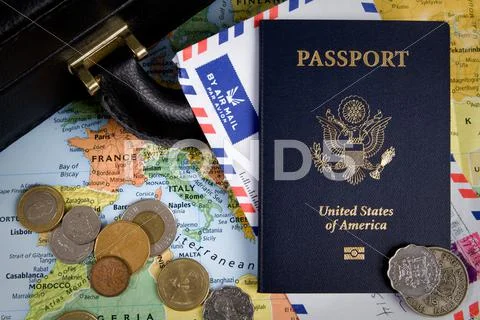 International business travel Stock Photos