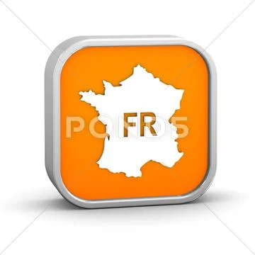 International country code sign - france Stock Photos
